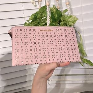 Michael Kors Jet Set travel clutch